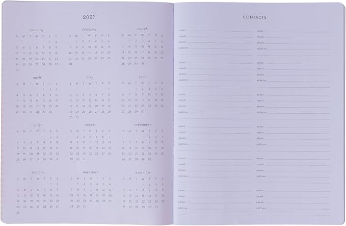 Fringe Studio Spiral Weekly Planner
