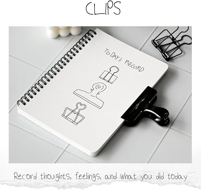 Monolike Little Doodle 4 Month Study Planner, Clips - Academic Planner, Weekly & Monthly Planner, Study plan