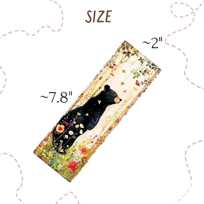 Woodland Animal Bookmarks 10PC Cute Page Markers Gift Set for Book Lover Teacher Cool End of Year Gifts Best Graduation Ideas Men Women Library Supplies Page Holders Reading