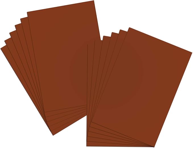 BAZIC Products Poster Board Brown 22" x 28" 25 Sheets