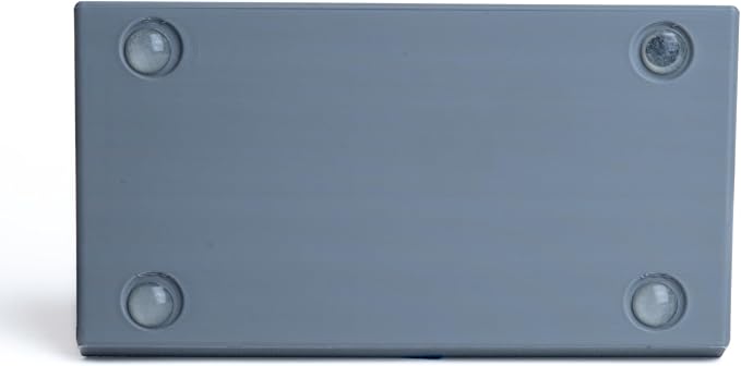 Remote Holder Organizer Pedestal Caddy compatible with Lutron Pico Remotes, Anti-Slip Feet, Holds 4 Remotes, Grey, Indoor Use Only