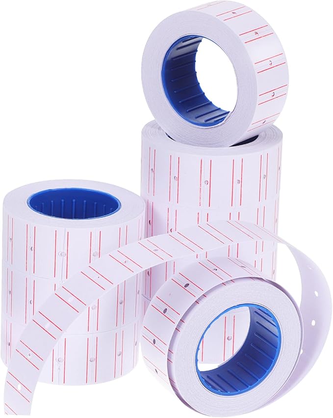 10rolls Self-Adhesive Price Tags Stickers Retail Shop Price Label Paper Marking Tags for Merchandise Stickers Per