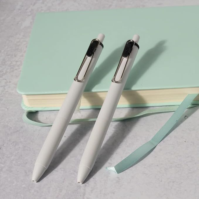 Uni-Ball one Retractable Gel Pens, Medium Point (0.7mm),Sky Blue Ink, 6 Pens
