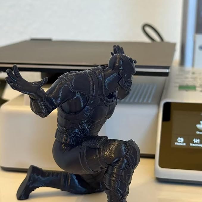 Ninja Pen Holder for Desk, Black Ninja Decor Pen Stand Pencil Holder Desk Accessories for Office Home Classroom (Black Special Forces)