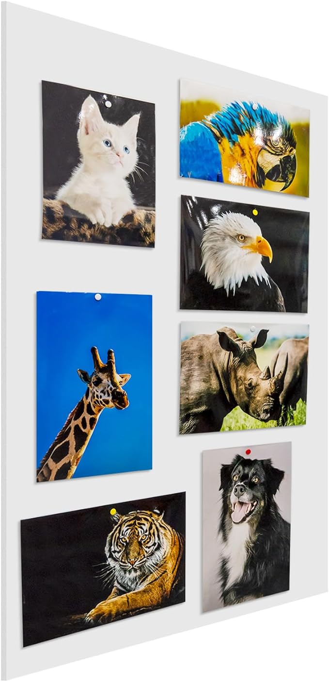 Foam Board 24 x 36 x 3/16" (5mm) - 12 Pack - White Poster Board, Acid Free, Double Sided, Rigid, Sign Board Foamboard for Mounting, Crafts, Paintings Prints, Art, Display, Presentation and Projects
