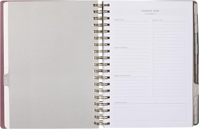 Fringe Studio Spiral Weekly Planner