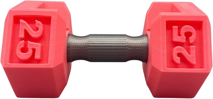 Dumbbell Business Card Holder –3D-Printed Unique Fitness Desk Accessory for Trainers, Gym Owners, and Health Professionals