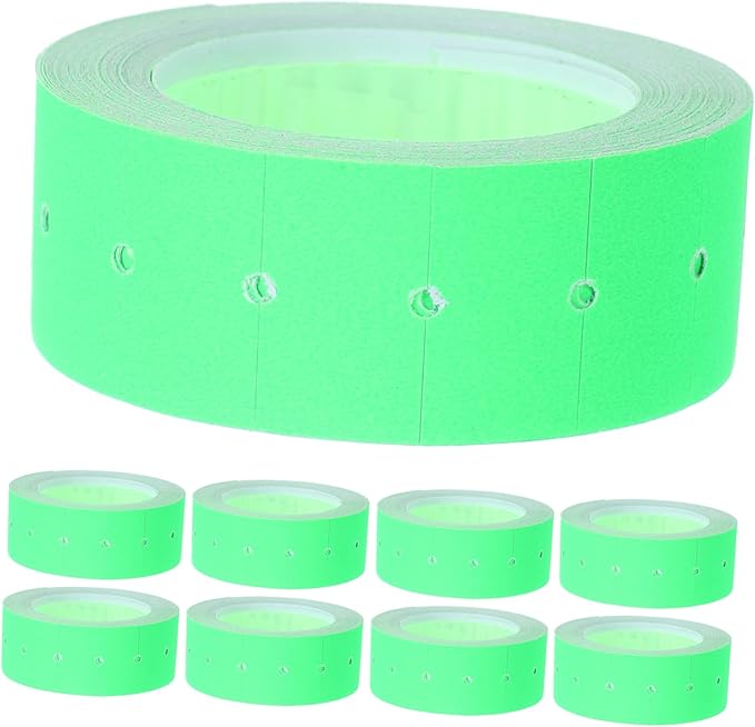5000pcs Price Tag Paper Self-Adhesive Retail Store Sale Signs Smooth Printing Fast Drying Ink