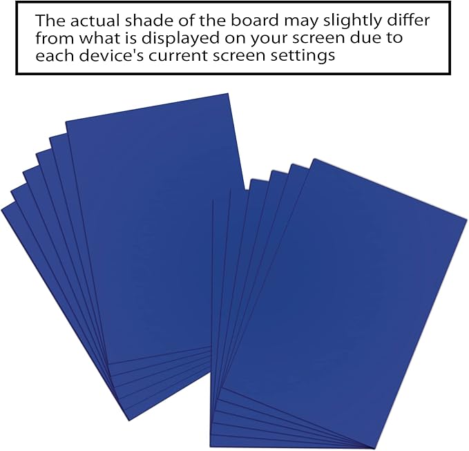 BAZIC Products Poster Board Dark Blue 22" x 28" 25 Sheets