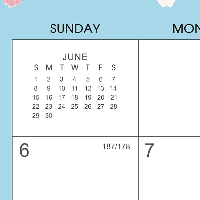 Calendar 2026-2027 - Wall Calendar 2026-2027, JUL 2026 - Dec 2027, 15" x 11.5", 18 Months Hanging Monthly Calendar, 26-27 Calendar with Spiral Bound, Julian Dates, Thick Paper Perfect for Home Office Organizing