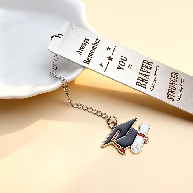 Graduation Gifts for Her Him 2026 Senior Bookmark Bulk College High School Teen Girl Boy Friend Book Lover Nurse Graduate Master Phd Grad Student Son Daughter Inspirational Christmas