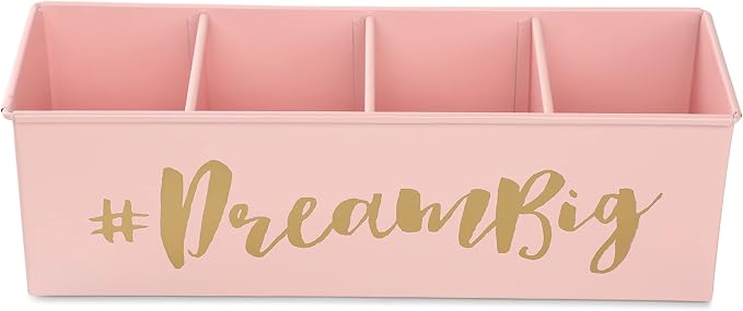 Pen Holder for Desk | Good Vibes Pencil Holder for Home Office Desk Organizer Tabletop Decoration | Pencil Holder Organizer for Desk Accessories