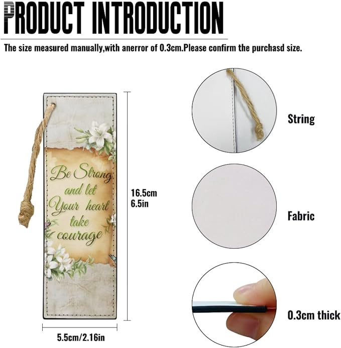 Vintage Lily and Cross Bible Case with Bookmark Waterproof Bible Cover Case for Women Lightweight Bible Bag with Handle Pockets Church Book Bag Beige