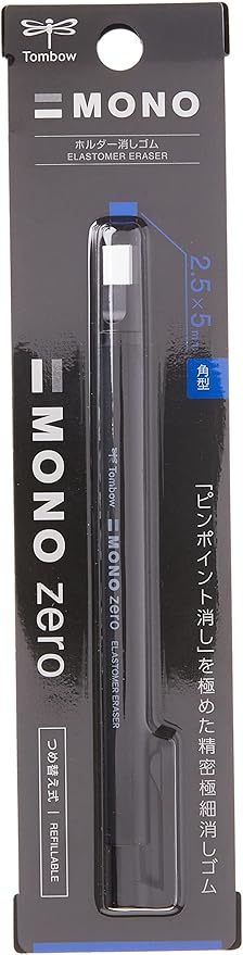 Tombow Mono Zero Eraser, Rectangle 2.5mm