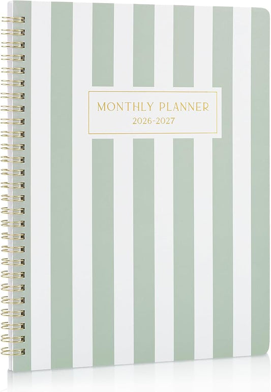 Beautiful 2026-2027 Monthly Planner - To Do List Notebook That Easily Organizes Your Tasks to Boost Productivity - Runs From January 2026 Until December 2027
