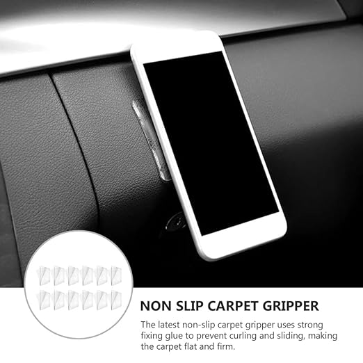 12pcs Nano Double-Sided Adhesive Tape 6cm Nail-Free Strong Mounting Tape Removable Waterproof Patch for Wall Decor and Office Use