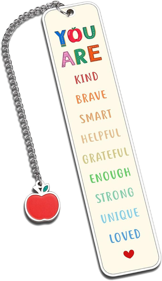 Bookmarks for Reading Kids, Back to School Supplies for Teens, First Day of School Supplies, Cute Book Reading Accessories for Girls Boys, Graduation Gifts for Her Him, Motivational Reading Gifts