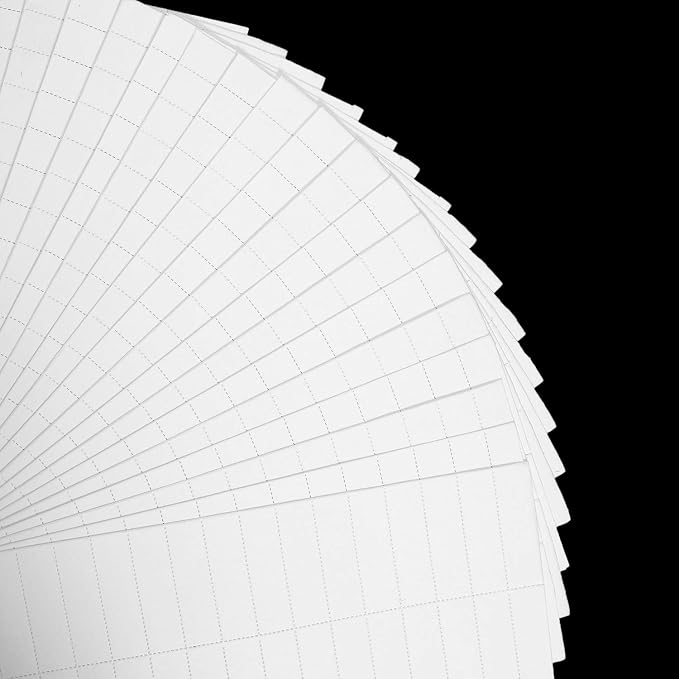 720 Pieces Blank Tab and Inserts Hanging File Paper Tab Inserts(5.2 x 1.5 cm/ 2 x 0.6 Inch)
