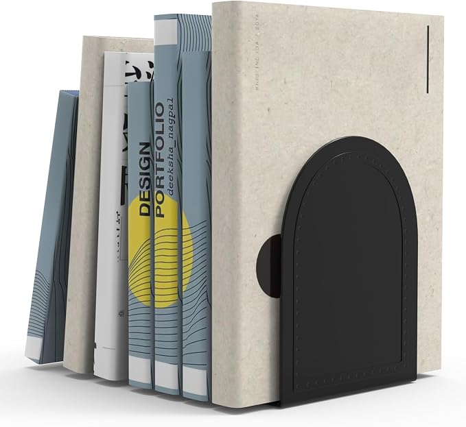 Book Ends 2 Pair Bookend Metal BookEnds Universal Economy Book end