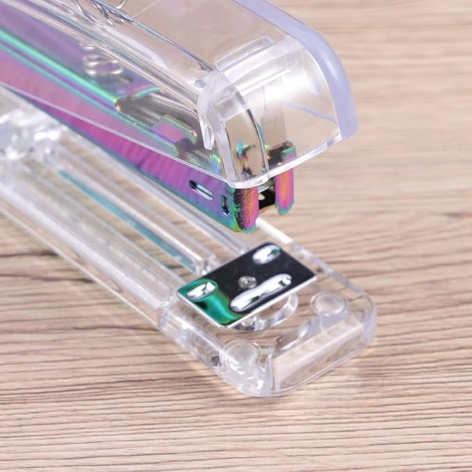 Desktop Stapler Classic Design Stapler Stapling Machine for Office School Home (1 Stapler + 1 Box Stapling Nail)