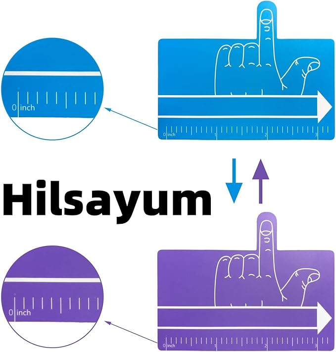 Hilsayum 32PCS One Finger Spacer for Kids Writing Aid Spacers Reading Sheets Multifunction Writing Instruments for School Office