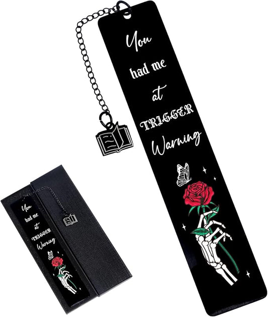 Dark Romance Bookmarks Gifts - Funny Bookmarks for Reading Women Spicy Gothic Book Marks Gifts for Friends Romance Reader Book Lovers Bookworm Birthday Graduation Gift