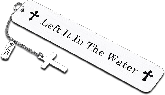 Baptism Gifts for Boys Girl 2026 Adult Baptism Gifts for Women Men Christian Bookmarks for Women Teen Boys Girls Goddaughter Godson Christening Gift for Son Fist Communion Confirmation Gifts for Girls