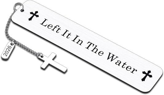 Baptism Gifts for Boys Girl 2026 Adult Baptism Gifts for Women Men Christian Bookmarks for Women Teen Boys Girls Goddaughter Godson Christening Gift for Son Fist Communion Confirmation Gifts for Girls