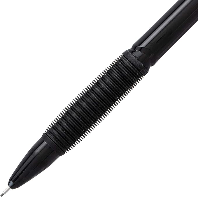 Pentel Twist-Erase GT, 0.5mm, Mechanical Pencil Transparent Black barrel, Box of 12 (QE205A)