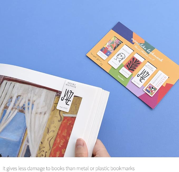 Monolike Magnetic Bookmarks Henri Matisse Ver.2, Set of 5