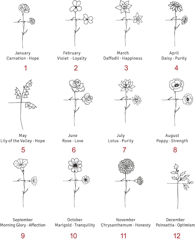 Personalized Bookmarks for Women Book Lover Birth Flower Birthday Customized Gifts for Reading Her Daughter Friends (Religious Cross Birth Flower)
