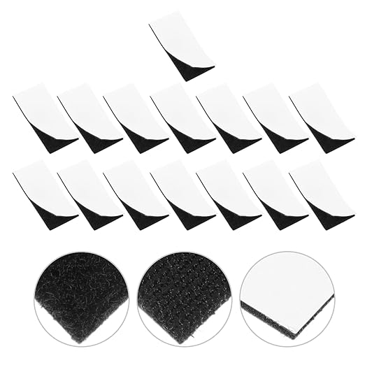 EXCEART 30sets Detachable Hook and Loop Tape Adhesive Dots for Hanging Multi-Purpose Sticky Strips Sofa Adhesive Strip DIY Storage