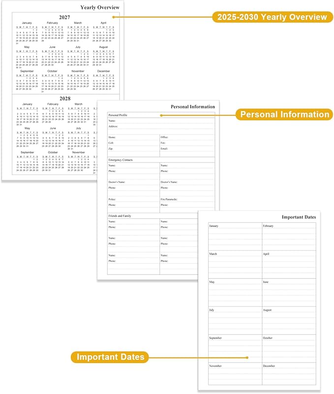 2026-2030 Monthly Planner - 57 Month PLanner Calendar from April 2026 to December 2030, 5 Year Planner 2026-2030 with Flexible Cover, Inner Pocket, Perfect for Home | School | Office, 5.8" x 8.5", Green