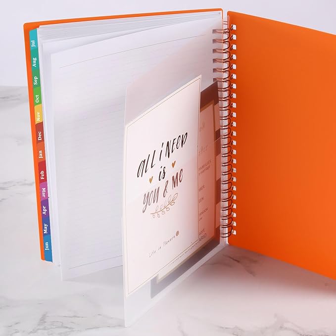 Planner 2026-2027 - Academic Planner 2026-2027,Planner Weekly and Monthly with Tabs, JULY 2026 - JUNE 2027, 6.25" × 8.3", Strong Twin-Wire Binding