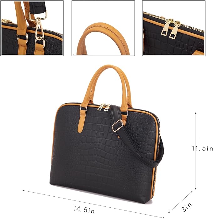 Accordian File Organizer Tote,Folder with Zipper & Labels,12 Pocket Expanding File Folder with Multi-Pockets Paper Folder for Letter A4 Files Business Teacher Office Bag Handbags for Ladies