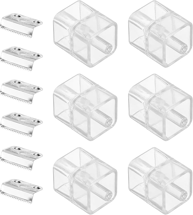 PATIKIL 6 Set Tape Dispenser Core and Blade, Replacement Core and Replacement Blade for 8808/8809 Tape Dispenser for Home Office Warehouse Wrapping Packaging Mailing Shipping