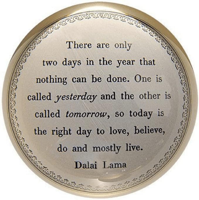 Sugarboo & Co. Dalai Lama Paperweight - 4"x4"