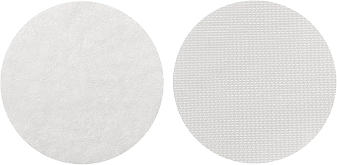 6PCS Hook and Loop Fasteners Double Sided Adhesive Pads Gripper Mounting Tape Nylon Self Tape for Home Office School and Crafting (White)
