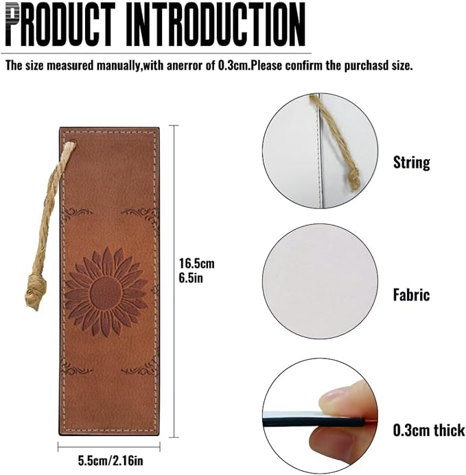 Retro Style Sunflower Bible Case with Bookmark Waterproof Bible Cover Case for Women Lightweight Bible Bag with Handle Pockets Church Book Bag Brown