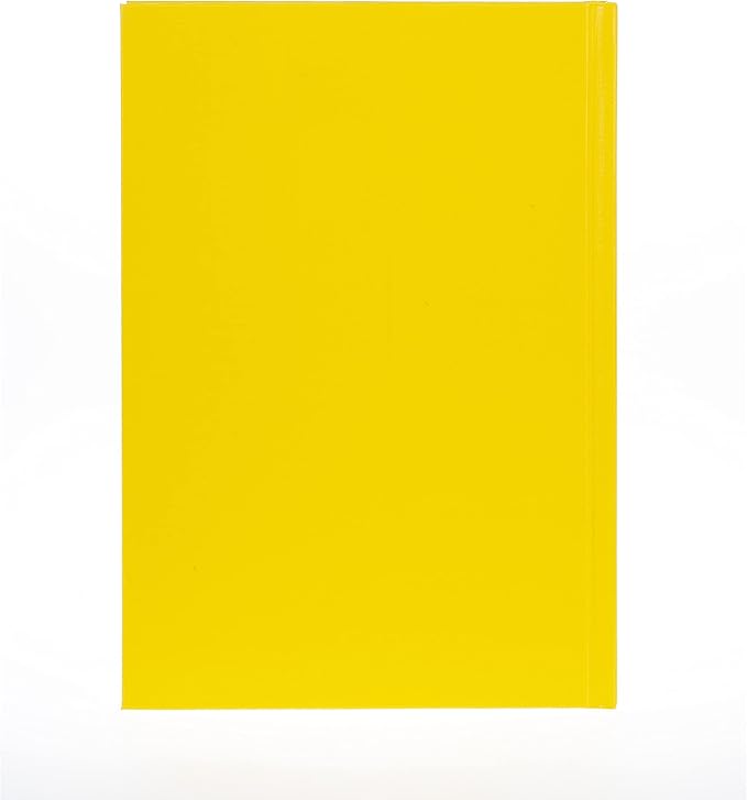 Collins Essential A4 Academic Year 2024-25 Day a Page Diary - Yellow - Mid Year Academic Planner for Students and Teachers - ESSA41M.45-2425 - July 2024 to July 2025