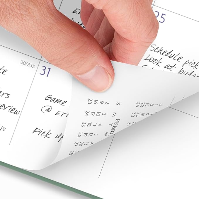 AT-A-GLANCE 2025 Planner, Weekly & Monthly, 8-1/2" x 11", Large, Badge, Tile (1722T-905-25)