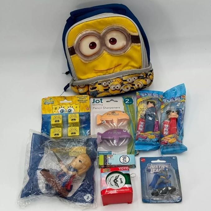 Unique Spongebob Squarepants Pencil Top Erasers (Pack of 4) - Fun & Colorful Design, Perfect for School Supplies