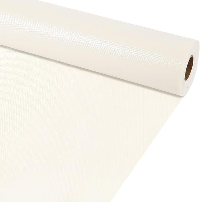 Cream Bulletin Board Roll Reusable Waterproof Erasable Pastel Cream Bulletin Board Wrinkle Resistant Poster Non-Woven Fabric Bulletin Board Roll for Classroom Decor Wrapping Paper Crafts 15.55" x40ft