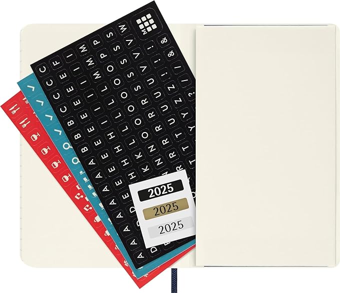 Moleskine Classic 12 Month 2025 Weekly Planner, Soft Cover, Pocket (3.5" x 5.5"), Sapphire