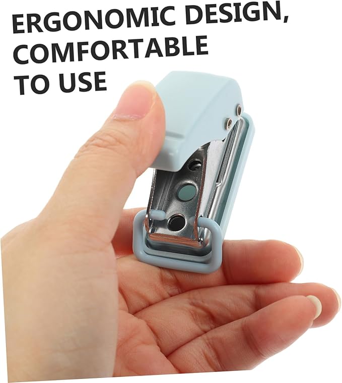 DOITOOL Office Supply Stapler Compact and Durable Small Stapler for School Necessity and Desk Decoration Unique Design for Students and First Workers