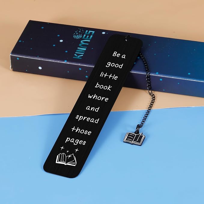 Smutty Bookmarks for Women Smutty Book Lover Gifts for Women Book Lovers Bookworm Bookish Nerd Reading List Bookmark Be a Good Little Book Whore Bookmark Christmas Birthday Book Club Gifts