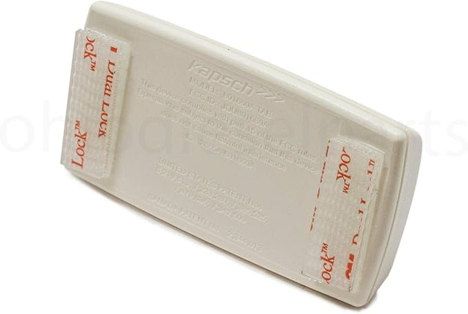CANOPUS EZ Pass/I-Pass/SunPass Mounting Strips: Dual Lock Tape, Ezpass Tag Holder, Reclosable Fastener, Adhesive Peel-and-Stick Strips (4 Sets - 8 Pcs) with Cleaning Prep Pad (2 Pcs)