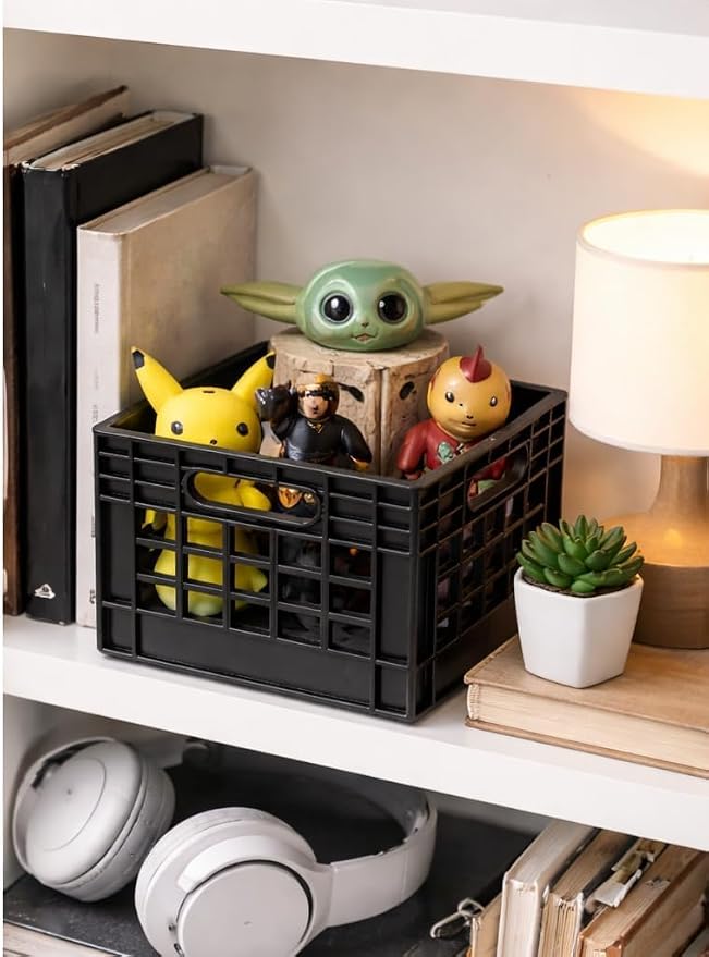 MINI STORAGE CRATE (BLACK)
