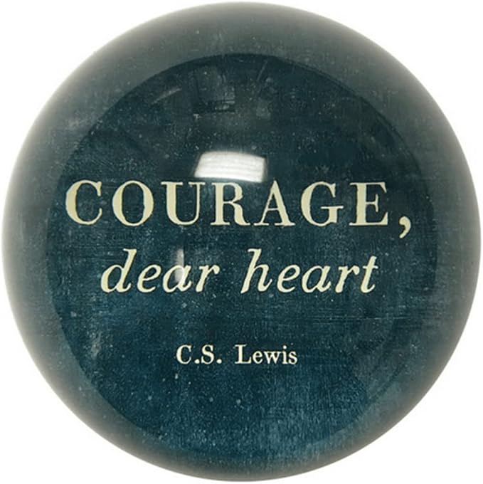Sugarboo & Co. Courage Dear Heart Paperweight - 4"x4"