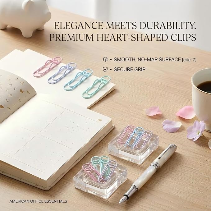 20pcs Pen Holders for Notebook, Teacher Gifts Macaron Pencil Holder Metal Journal Clip Pen Holders for Journal, Planner, Paperclip,Travelers Notebook Accessories